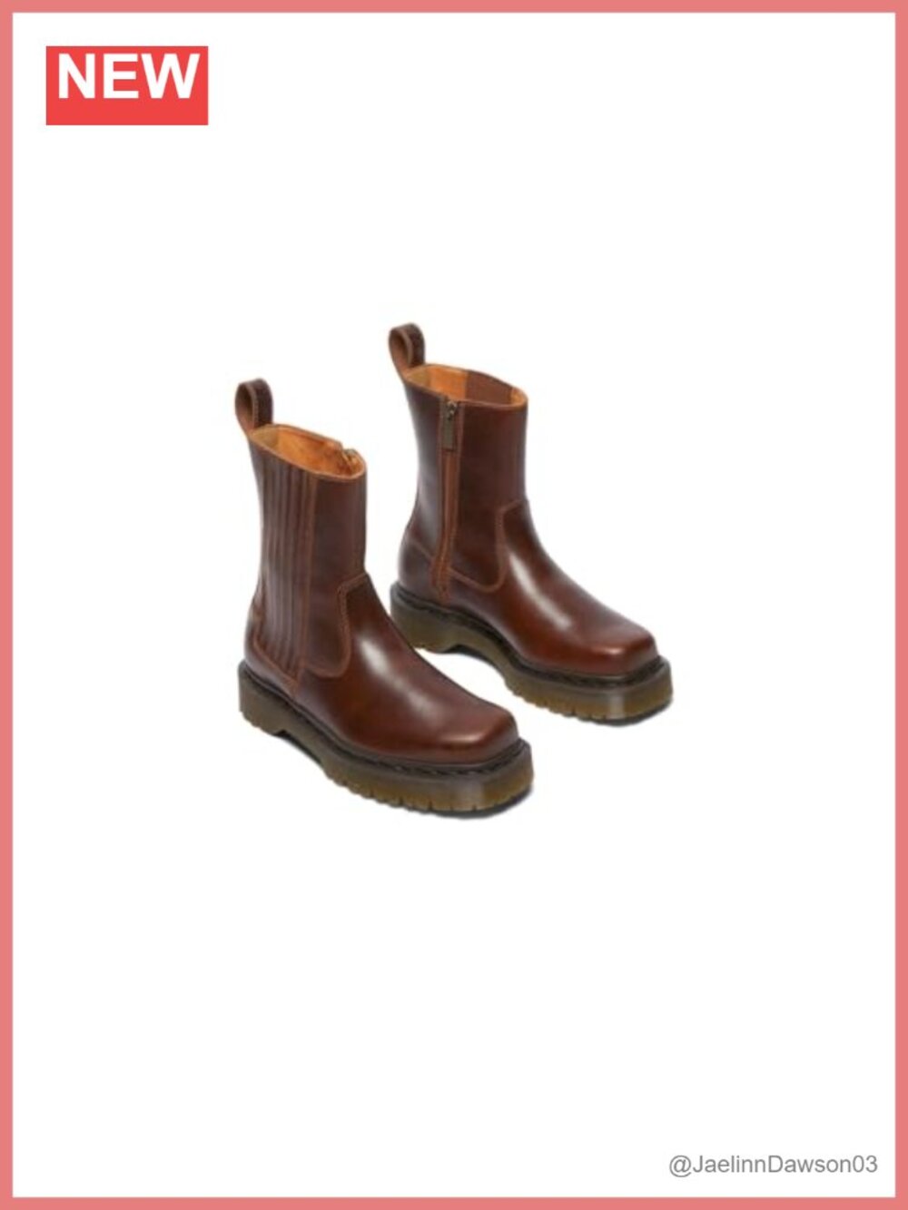 Dr Martens Amaayah Lo Leather Pull-On Boots Bex Sole Ankle Booties
